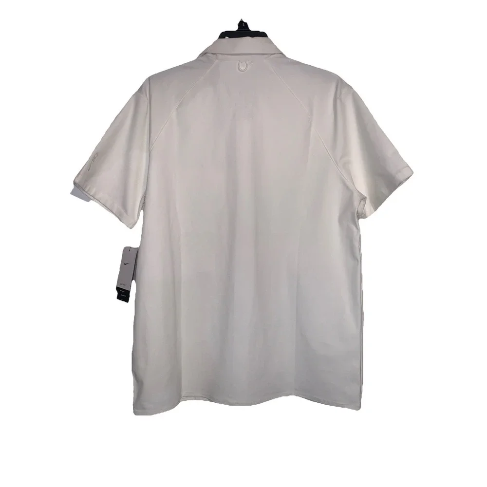 Nike 24.7 Perfect Stretch‎ Men's S Dri-FIT Top Short Sleeve HQ6958-133 Bone NEW